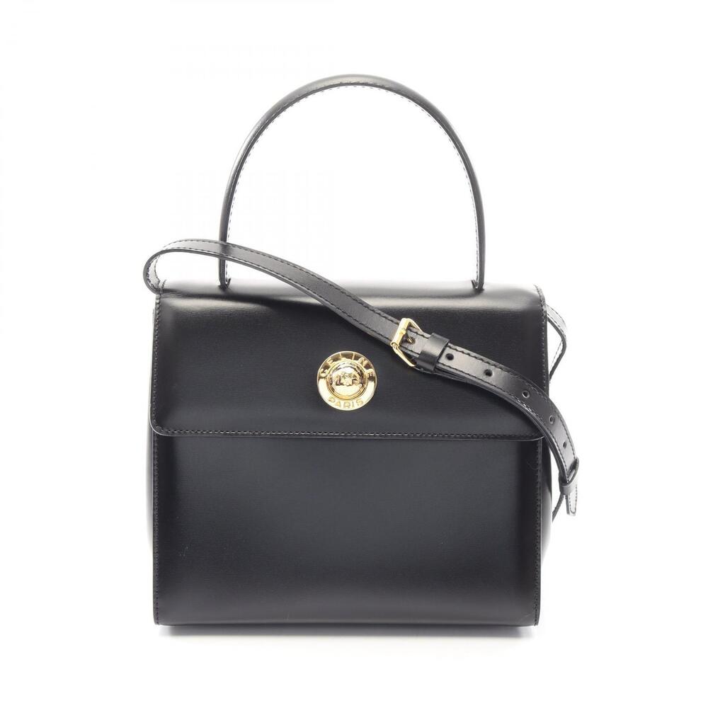 Celine Starball Handbag Leather Black